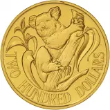 1984 Gold Koala Australian Dollar $200 Coin