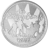 2022 Music Legends 'The Rolling Stones' 1 oz Silver Bullion Coin - Pre-Owned