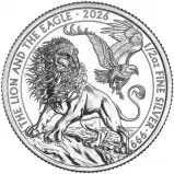 2026 The Lion and Eagle 0.5 oz Silver Bullion Coin