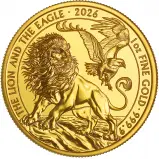 2026 The Lion and Eagle 1oz Gold Bullion Coin