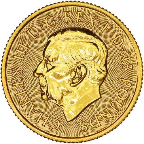 2026 The Lion and Eagle 0.25 oz Gold Bullion Coin obverse