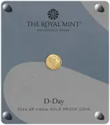 D-Day 2024 '80th Anniversary' 1/40 oz Gold Proof Coin