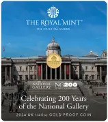 National Gallery 2024 1/40 oz Gold Proof Coin