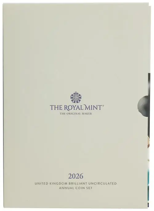 2026 UK Brilliant Uncirculated Annual 13-Coin Set packaging