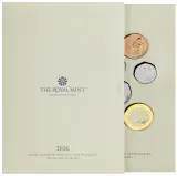 2026 UK Brilliant Uncirculated Definitive Annual 8-Coin Set display