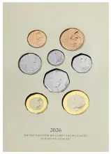2026 UK Brilliant Uncirculated Definitive Annual 8-Coin Set