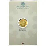 2025 Britannia 0.1 oz Gold Bullion Coin  - In Sleeve