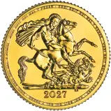 2027 Half Sovereign Gold Bullion Coin