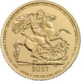 2027 Half Sovereign Gold Bullion Coin