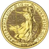 2027 Britannia 0.5 oz Gold Bullion Coin