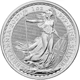 2027 Britannia 1 oz Silver Bullion Coin