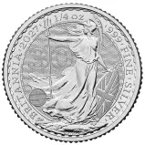 2027 Britannia 0.25 oz Silver Bullion Coin