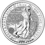 2027 Britannia 0.25 oz Silver Bullion Coin