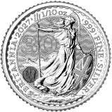 2027 Britannia 0.1 oz Silver Bullion Coin