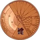 2012 UK Coin £5 / Crown Gold Proof Paralympic Games
