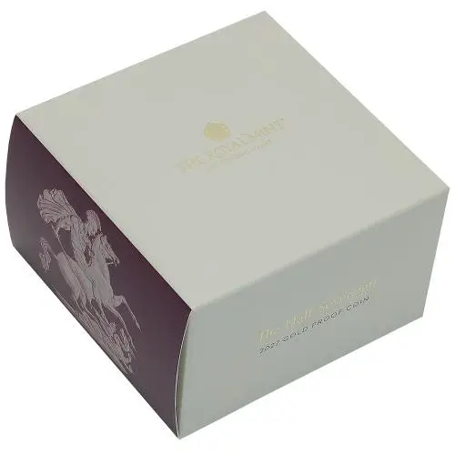 2027 Half Sovereign Gold Proof Coin box 1