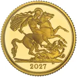 2027 Half Sovereign Gold Proof Coin