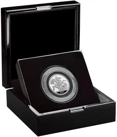 2027 Sovereign Silver Proof Coin Case