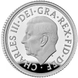 2027 Sovereign Silver Proof Coin Obverse Edge
