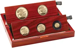 2027 Sovereign Gold Proof 5-Coin Set