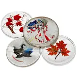 Our Choice Coloured / Gilded 1 oz Silver Coin - Minty 