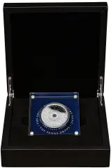 2026 'The Penny Drops' Great British Treasure Hunt £5 Silver Proof reverse box