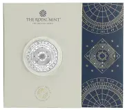 2026 'The Penny Drops' Great British Treasure Hunt £5 BU Base Metal Coin display