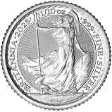 2025 Silver Britannia 0.1 oz Bullion Coin