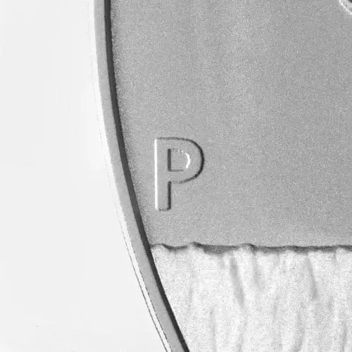 2016 1 kg Silver Kookaburra Coin Perth Mint mint mark