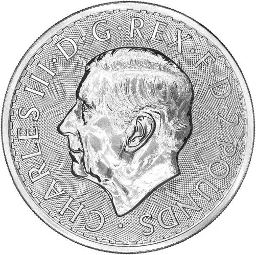 2026 Silver Britannia 1 oz Bullion Coin - Pre-owned obverse