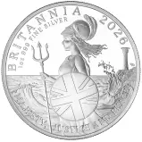 2026 Silver Britannia 1 oz Proof Coin