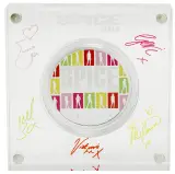 2026 Spice Girls 'Music Legends' Silver Proof 1 oz Coin (Coloured) reverse in box