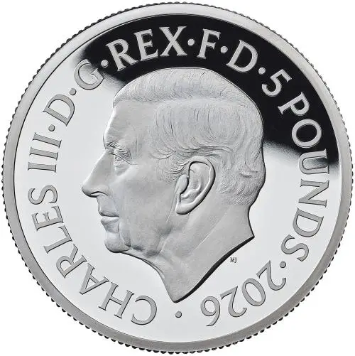 2026 Silver Britannia 2 oz Proof Coin obverse trm