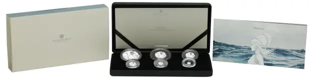 2026 Silver Britannia Proof 6-Coin Set