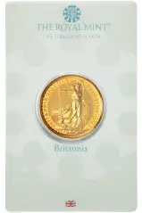 2024 Gold Britannia 0.5 Ounce Bullion Coin In Blister - The Royal Mint - Pre-Owned