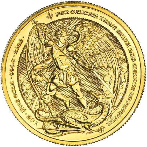 2026 'The Angel' 1 oz Gold Bullion Coin reverse 1