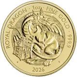 2026 Tudor Beasts 'Royal Dragon' 1 oz Gold Bullion Coin