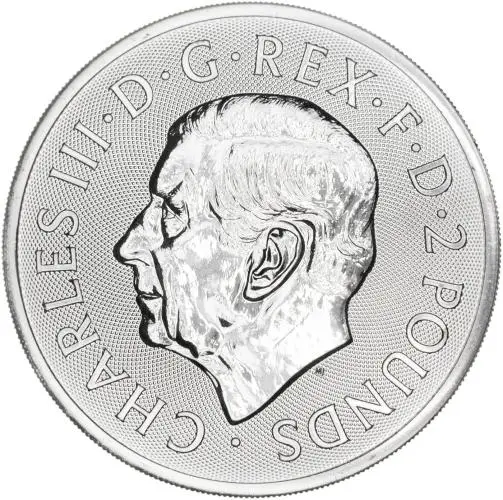 2025 Gothic Horror: Count Dracula 1 oz Silver Bullion Coin Pre-Owned obverse