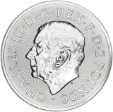 2025 Gothic Horror: Count Dracula 1 oz Silver Bullion Coin Pre-Owned obverse