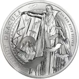 2025 Gothic Horror: Count Dracula 1 oz Silver Bullion Coin Pre-Owned