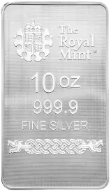 Norse Gods Odin 10 Ounce Silver Bar - Pre-Owned obverse