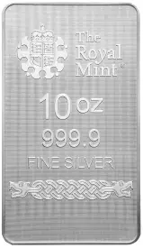 Norse Gods Thor 10 Ounce Silver Bar - Pre-Owned  obverse