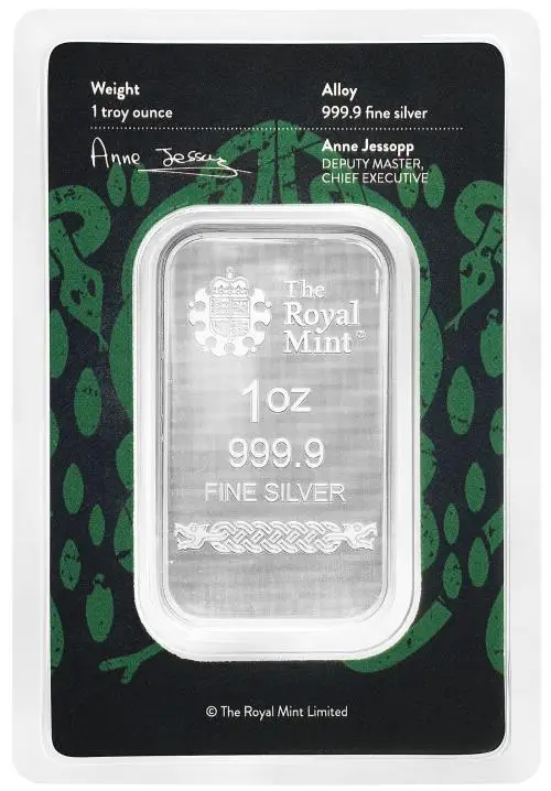 Norse Gods Loki 1oz Silver Minted Bar Pre-Owned obverse