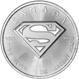 2016 Maple 'Superman' 1 oz Silver Bullion Coin - Pre-Owned