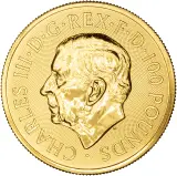 2026 'St George and the Dragon' 1 oz Gold Bullion Coin obverse