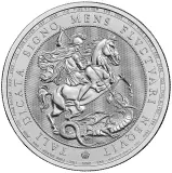 2026 'St George and the Dragon' 1 oz Silver Bullion Coin