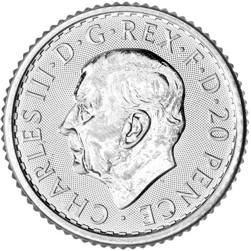 2024 Silver Britannia 0.25 oz Bullion Coin - Pre-Owned obverse