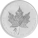 2016 Maple 'Big Foot Privy' 1 oz Silver Bullion Coin - Pre-Owned