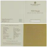 2026 HMS Beagle 'The Voyage of the Beagle' £2 Gold Proof Coin certificate