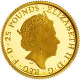 2021 The Gold Standard 0.25 oz Gold Proof Coin obverse